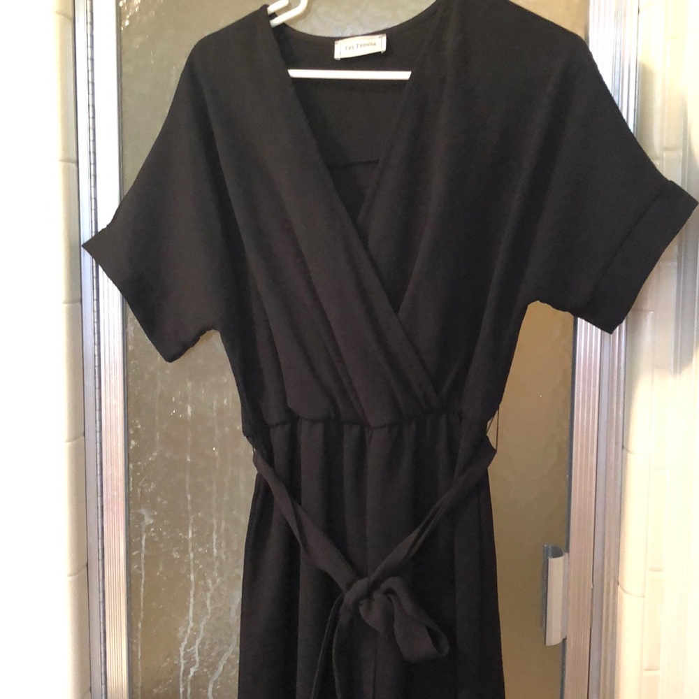Black jumpsuit